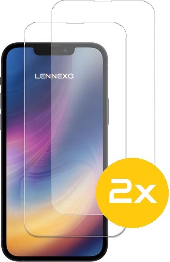 Screenprotector Geschikt Voor iPhone 12 Mini - Glasplaat - Tempered Glass - 2 Stuks