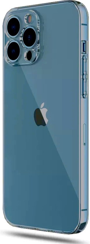 Armordrop Transparant Hoesje Geschikt Voor iPhone 12 Pro Max Hoesje - Stevige Beschermhoesje