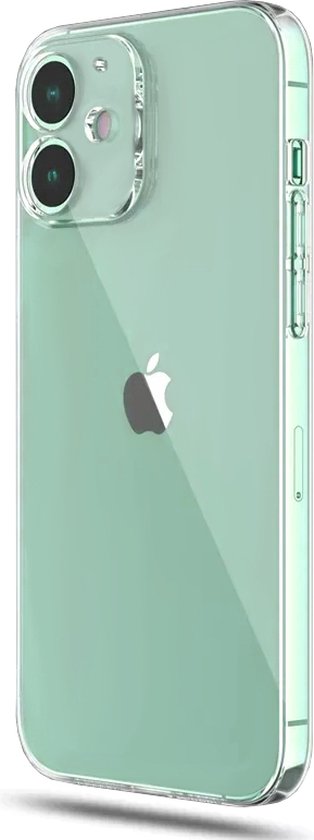 Armordrop Transparant Hoesje Geschikt Voor iPhone 12 Hoesje - Stevige Beschermhoesje