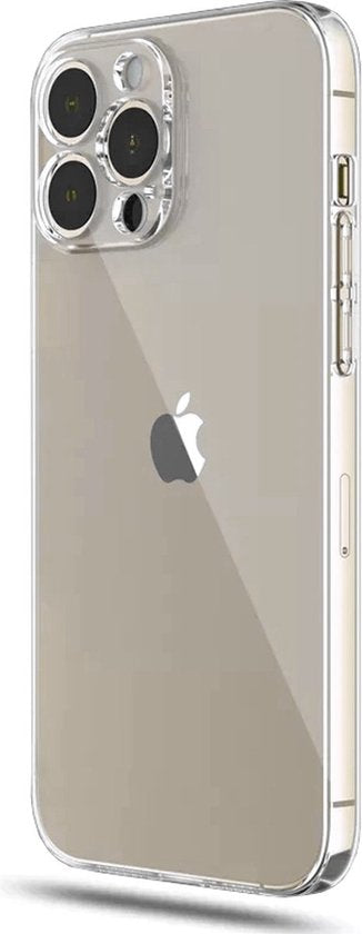 Armordrop Transparant Hoesje Geschikt Voor iPhone 15 Pro Hoesje - Stevige Beschermhoesje