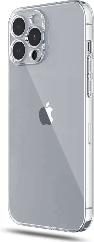 Armordrop Transparant Hoesje Geschikt Voor iPhone 15 Pro Max Hoesje - Stevige Beschermhoesje