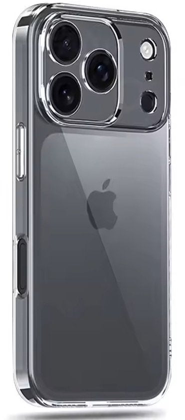 Armordrop Transparant Hoesje Geschikt Voor iPhone 17 Pro Max Hoesje - Stevige Beschermhoesje