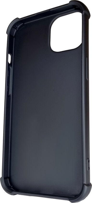 Zwarte Anti Shock Hoesje Geschikt Voor iPhone 14 - Zwarte ShockProof Back Cover