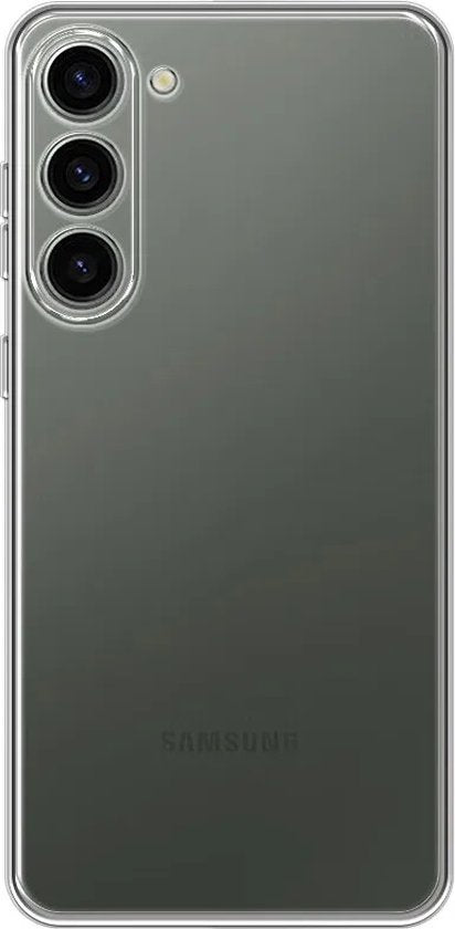 Transparant Hoesje Geschikt Voor Samsung Galaxy S23 FE (Fan Edition) - Back Cover Telefoonhoesje