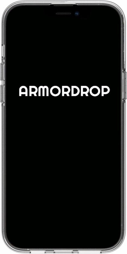 ArmorDrop Transparant Hoesje Inclusief 2x Screenprotector Geschikt Voor iPhone 15 Plus