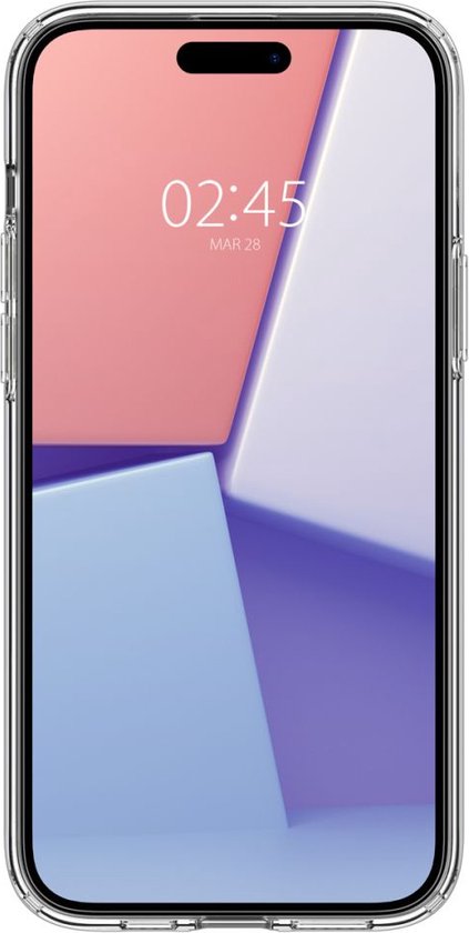 Spigen Liquid Crystal Case hoesje geschikt voor iPhone 15 - Crystal Clear