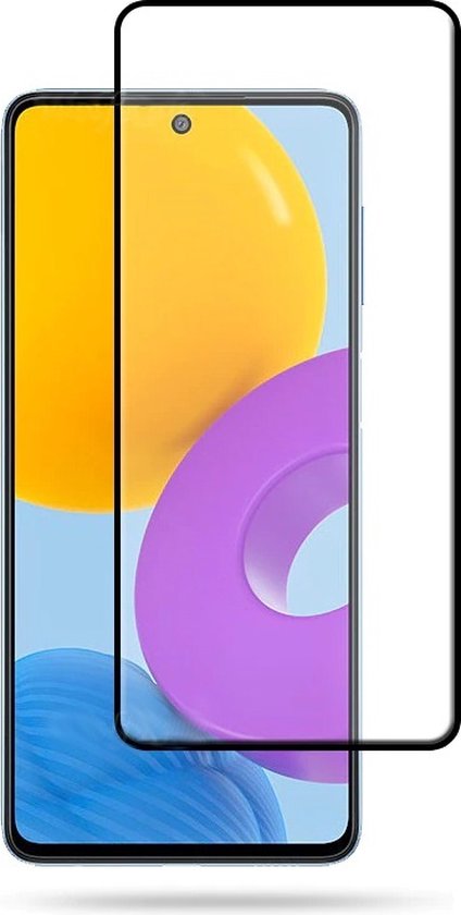 Full Cover Screenprotector Geschikt Voor Samsung Galaxy A52 - Volledige Beschermglas - PREMIUM Tempered Glass - 1 stuk
