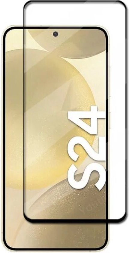 Full Cover Screenprotector Geschikt Voor Samsung S24 - Volledige Beschermglas - PREMIUM Tempered Glass - 1 stuk