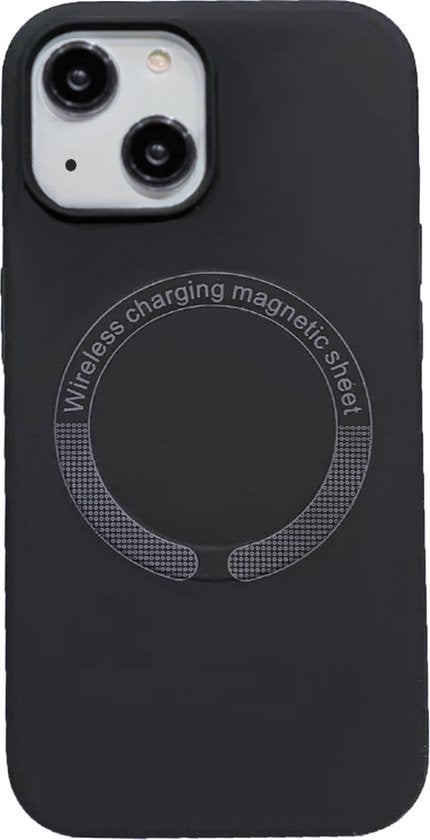 Magnetische Hoesje Geschikt Voor iPhone 13 Magnetische - Draadloos Opladen - Zwart