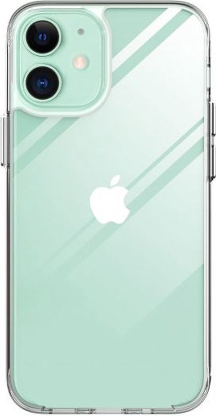 Transparant Hoesje Geschikt Voor iPhone 12 Mini - Back Cover Telefoonhoesje