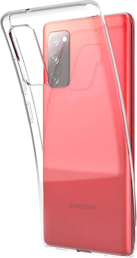 Transparant Hoesje Geschikt Voor Samsung Galaxy S20 FE - Back Cover Telefoonhoesje