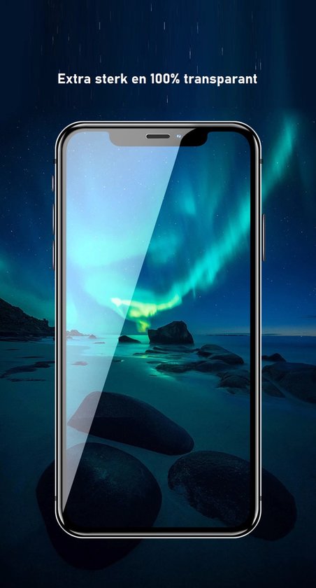 Full Cover Screenprotector Geschikt Voor iPhone 11 Pro Max / XS Max - Volledige Beschermglas - PREMIUM Tempered Glass - 1 stuk