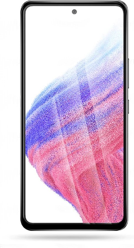 Full Cover Screenprotector Geschikt Voor Samsung Galaxy A53 5G - Volledige Beschermglas - PREMIUM Tempered Glass - 1 stuk