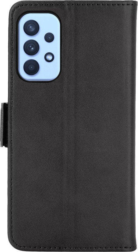 BookCase Hoesje Geschikt Voor Samsung A52 / A52s - Wallet Case - Hoesje Met Pasjeshouder - Zwart