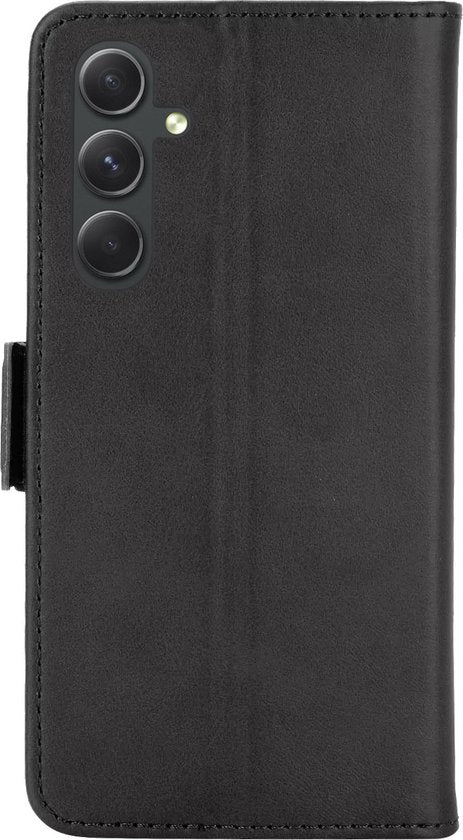 BookCase Hoesje Geschikt Voor Samsung A35 - Wallet Case - Hoesje Met Pasjeshouder - Zwart