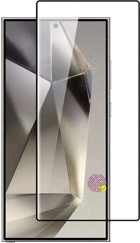 Full Cover Screenprotector Geschikt Voor Samsung S24 ULTRA - Volledige Beschermglas - PREMIUM Tempered Glass - 1 stuk
