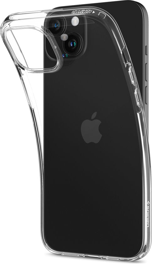 Spigen Liquid Crystal Case hoesje geschikt voor iPhone 15 - Crystal Clear