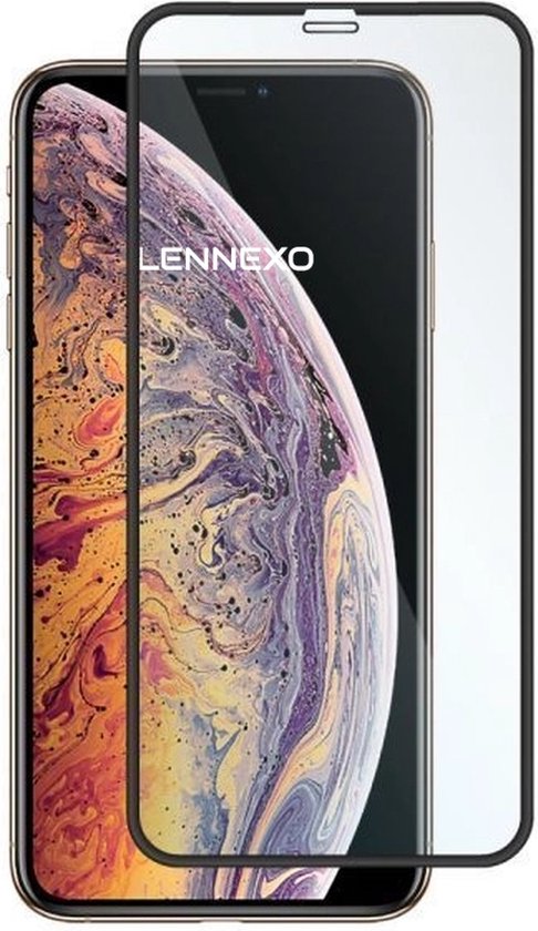 Full Cover Screenprotector Geschikt Voor iPhone 11 Pro Max / XS Max - Volledige Beschermglas - PREMIUM Tempered Glass - 1 stuk