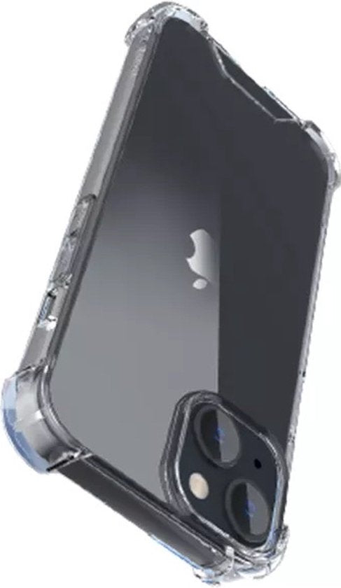 Anti Shock Hoesje Geschikt Voor iPhone 14 Plus - ShockProof Silicone Case - Transparant Back Cover