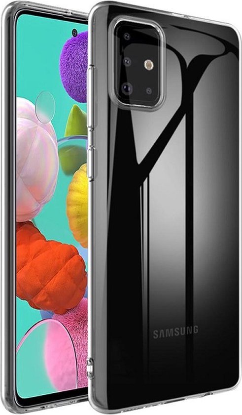 Transparant Hoesje Geschikt Voor Samsung Galaxy S20 Plus - Back Cover Telefoonhoesje