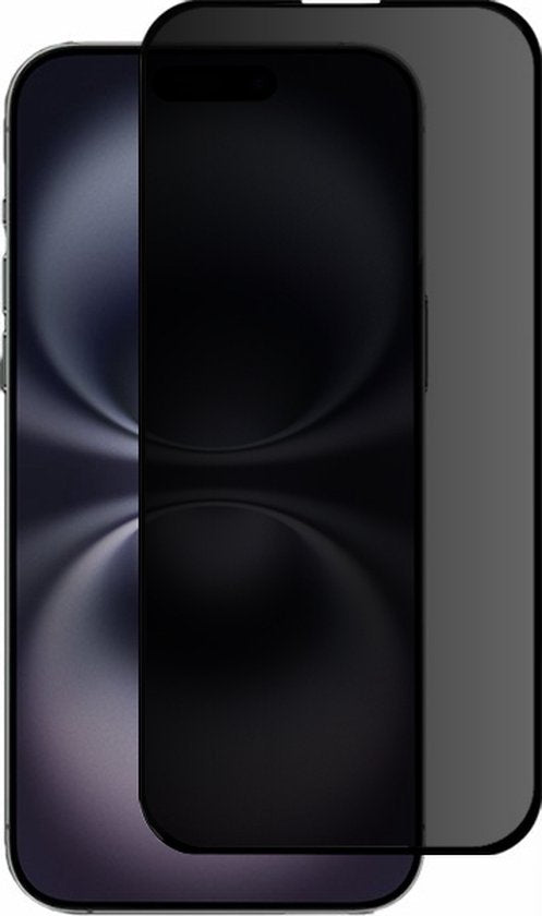 Privacy Screenprotector Geschikt Voor iPhone 16 - Volledige Beschermglas - PREMIUM Tempered Glass - 1 stuk