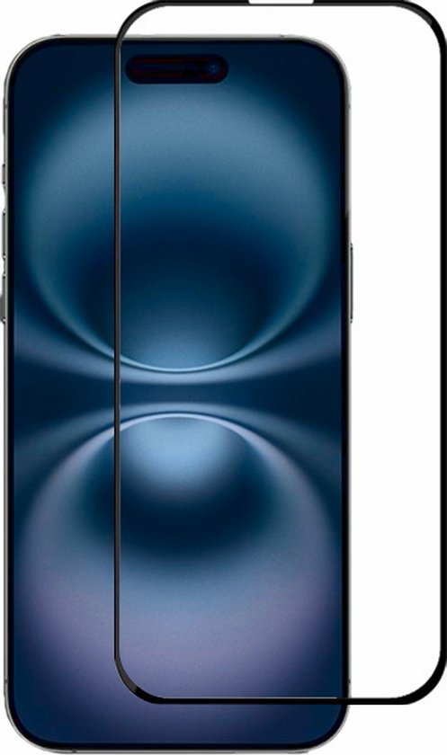 Full Cover Screenprotector Geschikt Voor iPhone 16 Plus - Volledige Beschermglas - PREMIUM Tempered Glass - 1 stuk