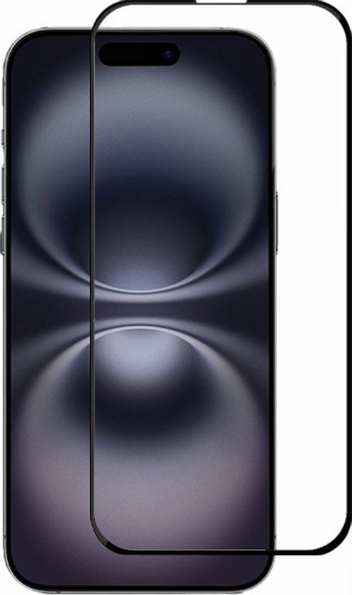 Full Cover Screenprotector Geschikt Voor iPhone 16 - Volledige Beschermglas - PREMIUM Tempered Glass - 1 stuk