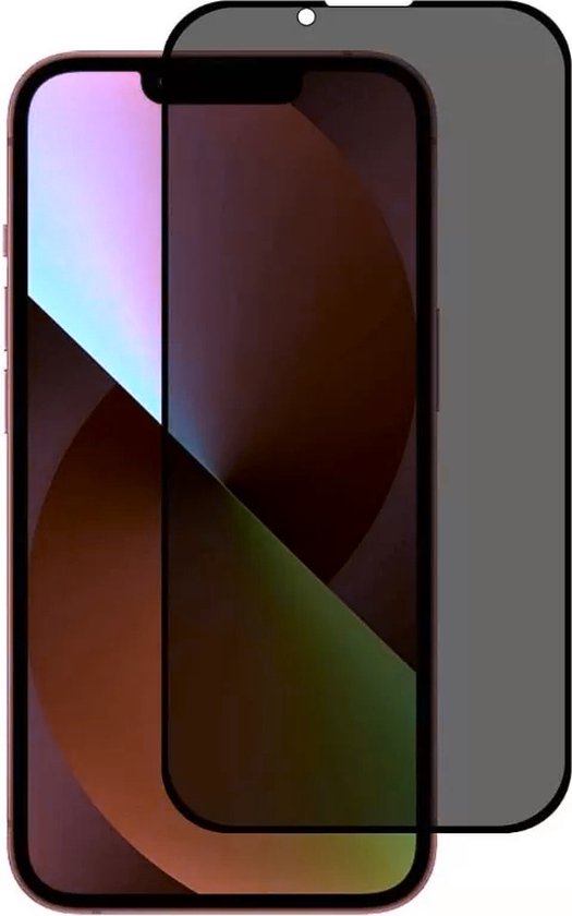 Full Cover Privacy Screenprotector Geschikt Voor iPhone 14 Plus - Volledige Beschermglas - PREMIUM Tempered Glass - 1 stuk