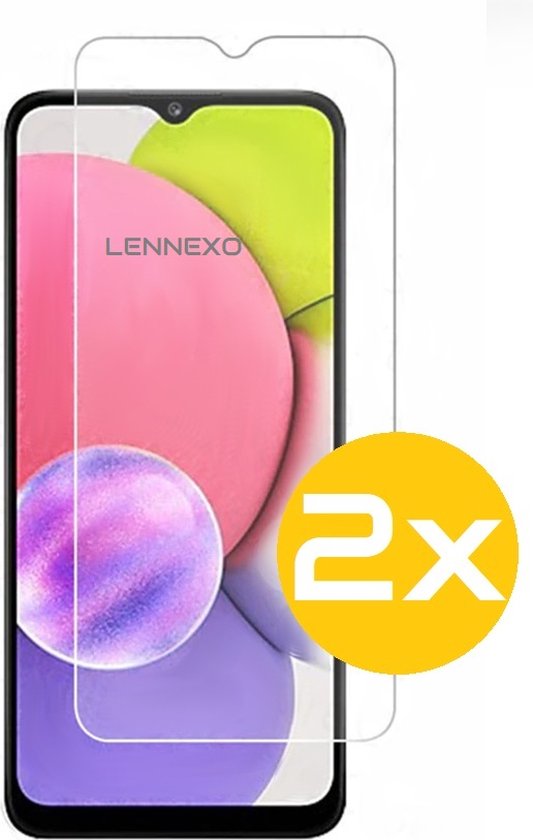 Screenprotector Geschikt Voor Samsung Galaxy A33 5G - Glasplaat - Tempered Glass - 2 Stuks