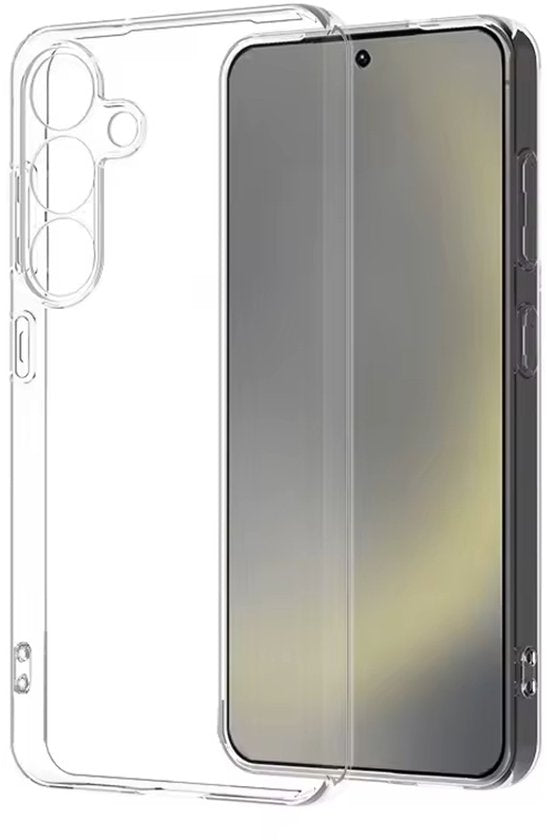 Transparant Hoesje Geschikt Voor Samsung Galaxy S24 FE (Fan Edition) - Back Cover Telefoonhoesje