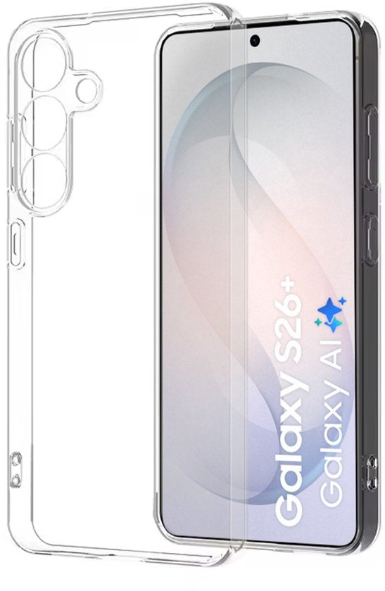 Transparant Hoesje Geschikt Voor Samsung Galaxy S26+ (S26 PLUS) - Back Cover Telefoonhoesje