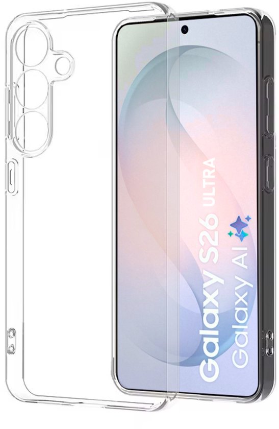 Transparant Hoesje Geschikt Voor Samsung Galaxy S26 ULTRA - Back Cover Telefoonhoesje