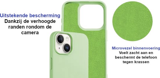 Armordrop Hoesje Met Koord Geschikt Voor iPhone 11 - Siliconen Hoesje Met Koord - Groen