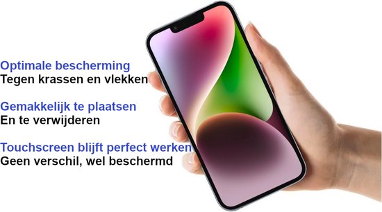 ArmorDrop Transparant Hoesje Inclusief 2x Screenprotector Geschikt Voor iPhone 14 Plus