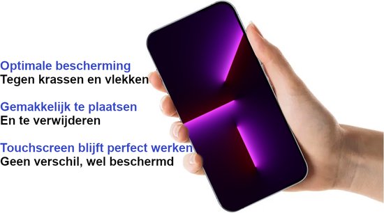 ArmorDrop Transparant Hoesje Inclusief 2x Screenprotector Geschikt Voor iPhone 13 Pro Max