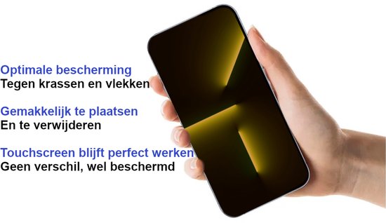 ArmorDrop Full Guard Screenprotector Geschikt Voor iPhone 13 Mini - Gehard Glas - 2 Stuks