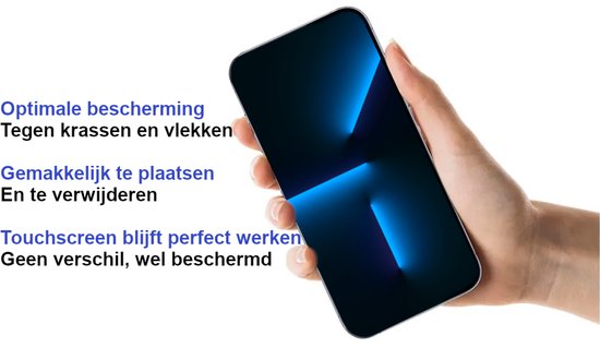 ArmorDrop Full Guard Screenprotector Geschikt Voor iPhone 13 / 13 Pro - Gehard Glas - 2 Stuks