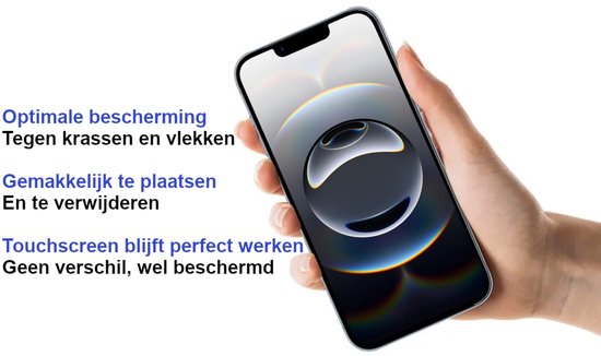 Premium Screenprotector Geschikt Voor iPhone 16e - Gehard Glas - 2 Stuks