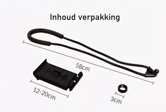 Universele Telefoonhouder | Flexibele Nek houder Voor Smartphone |