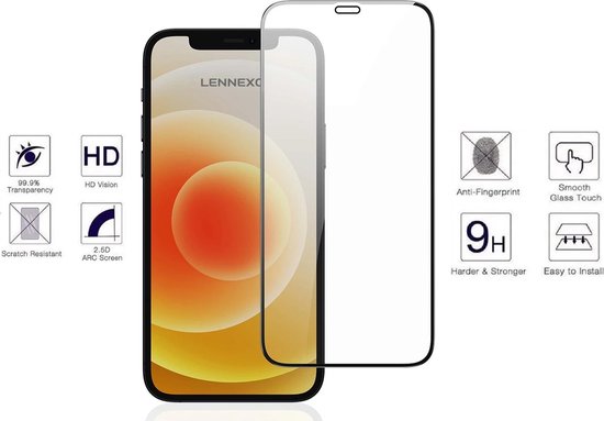 Hoesje en Screenprotector Combi Geschikt Voor iPhone 11 - Zwart Hoesje + Premium Screenprotector