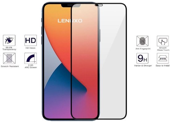 Hoesje en Screenprotector Combi Geschikt Voor iPhone 14 Pro Max - Transparant Hoesje + Premium Screenprotector