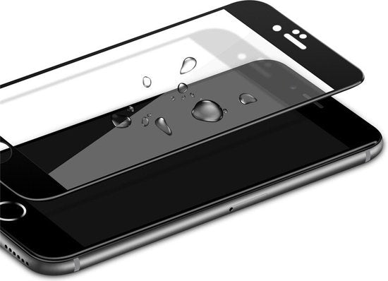 Full Cover Screenprotector Geschikt Voor iPhone 8 Plus / iPhone 7 Plus - Volledige Beschermglas - PREMIUM Tempered Glass - 1 stuk