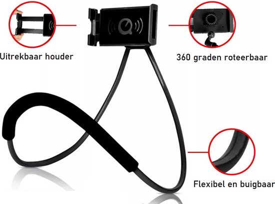 Universele Telefoonhouder | Flexibele Nek houder Voor Smartphone |