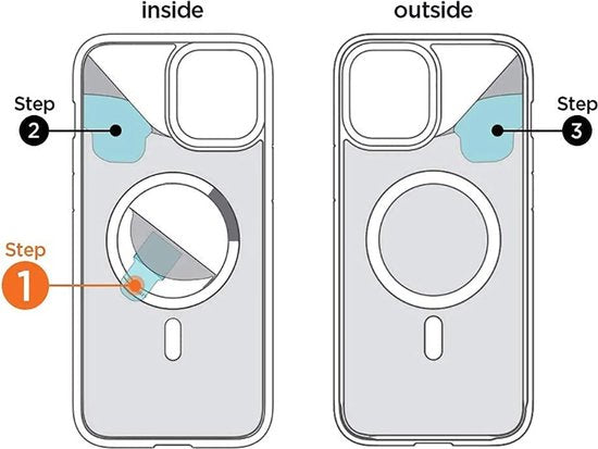 Lennexo Hoesje Geschikt Voor iPhone 12 Pro Max Met Magneet Ring - Siliconen Hoesje Voor Draadloos Opladen en Geschikt voor Magsafe