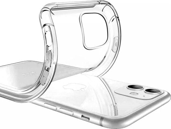 Anti Shock Hoesje Geschikt Voor iPhone 12 Pro Max - ShockProof Silicone Case - Transparant Back Cover