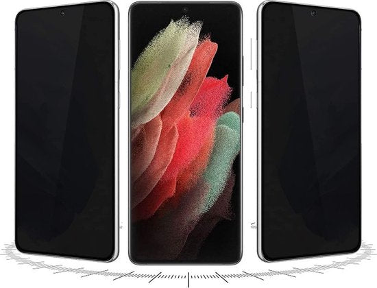 Privacy Screenprotector Geschikt Voor Samsung A15 - Volledige Beschermglas - PREMIUM Tempered Glass - 1 stuk