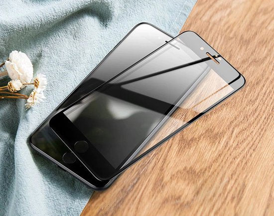 Full Cover Screenprotector Geschikt Voor iPhone 8 Plus / iPhone 7 Plus - Volledige Beschermglas - PREMIUM Tempered Glass - 1 stuk