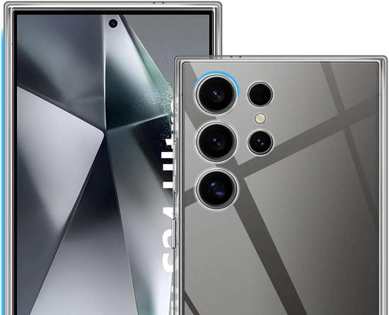 Armordrop Transparant Hoesje Geschikt Voor Samsung S24 Ultra - Stevige Beschermhoesje