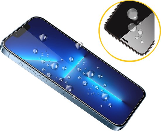 Screenprotector Geschikt Voor iPhone 14 Pro Max - Glasplaat - Tempered Glass - 2 Stuks