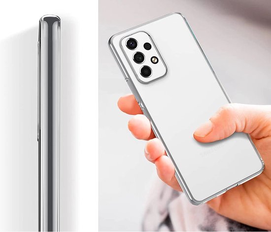 Transparant Hoesje geschikt Voor Samsung Galaxy A72 5G Hoesje - Back Cover Telefoonhoesje